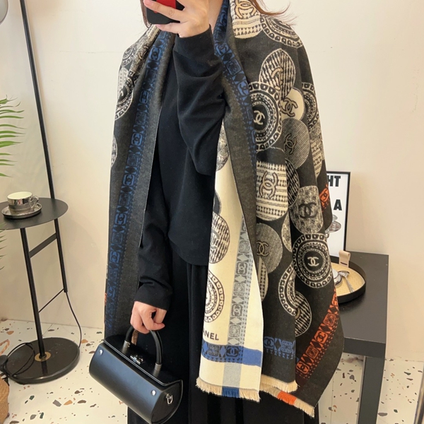 ブランドマフラー細部ディテール